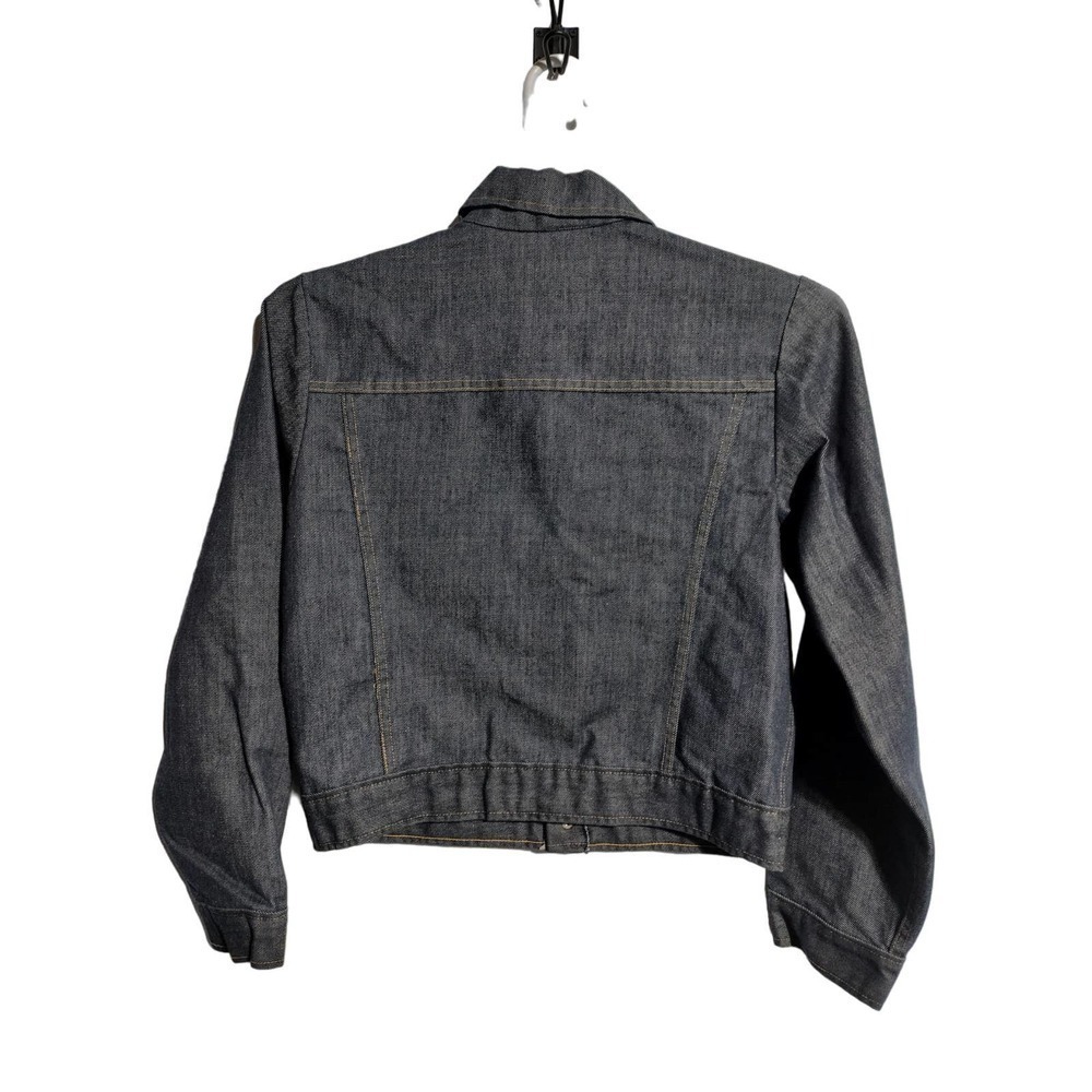 Montgomery Ward VINTAGE 1970's -1980's blue jean trucker jacket men medium-Large - Picture 2 of 4
